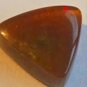 Triangular Brown Welo Opal Stone